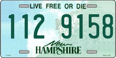 NH license plate 1129158