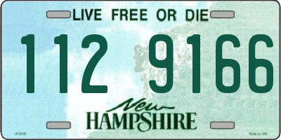 NH license plate 1129166