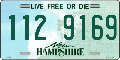 NH license plate 1129169