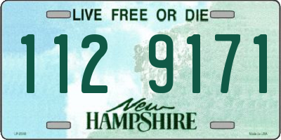 NH license plate 1129171