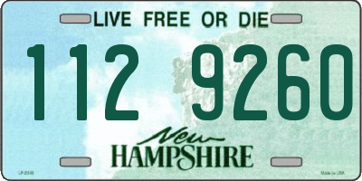 NH license plate 1129260