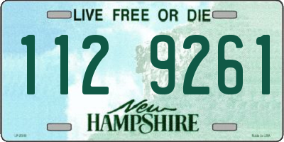 NH license plate 1129261