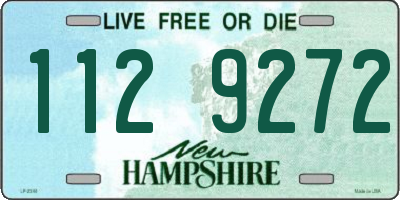 NH license plate 1129272