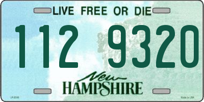 NH license plate 1129320