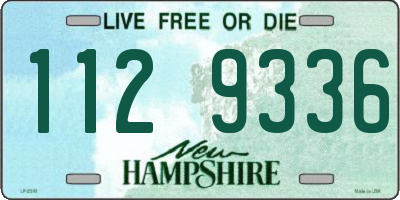 NH license plate 1129336