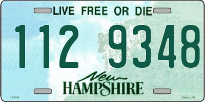 NH license plate 1129348