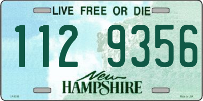 NH license plate 1129356