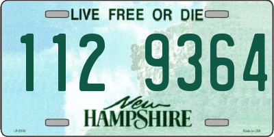 NH license plate 1129364
