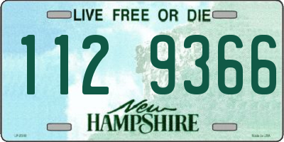 NH license plate 1129366