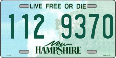 NH license plate 1129370