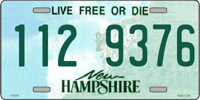 NH license plate 1129376