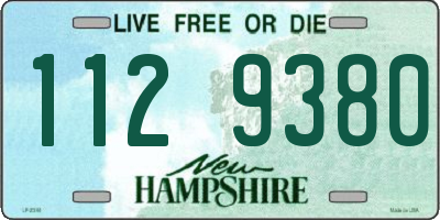 NH license plate 1129380