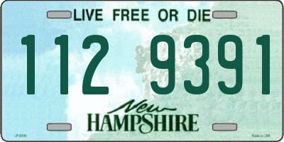 NH license plate 1129391