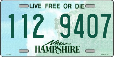 NH license plate 1129407