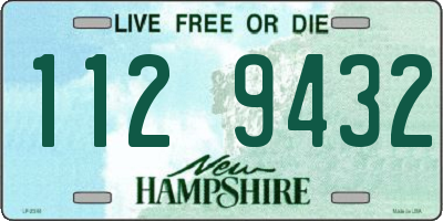 NH license plate 1129432