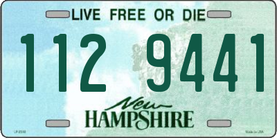 NH license plate 1129441