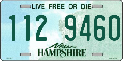 NH license plate 1129460