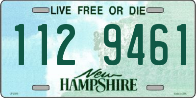 NH license plate 1129461