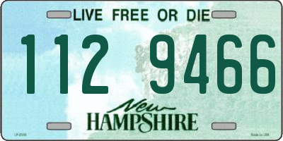 NH license plate 1129466