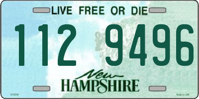 NH license plate 1129496