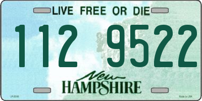 NH license plate 1129522