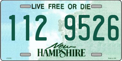 NH license plate 1129526