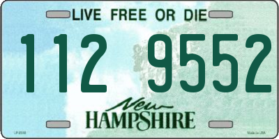 NH license plate 1129552