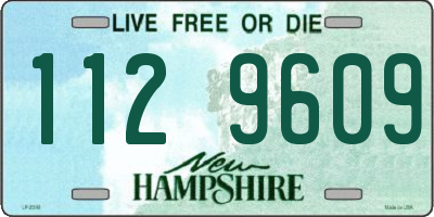 NH license plate 1129609