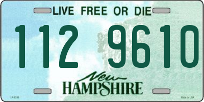 NH license plate 1129610