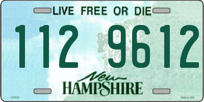 NH license plate 1129612