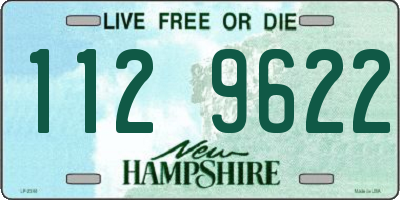 NH license plate 1129622