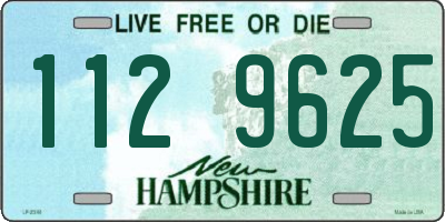 NH license plate 1129625