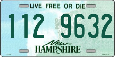 NH license plate 1129632