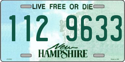 NH license plate 1129633