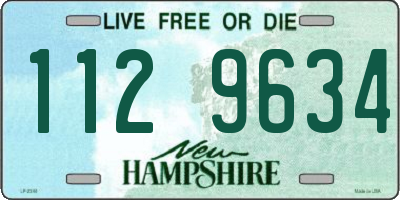 NH license plate 1129634