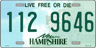 NH license plate 1129646