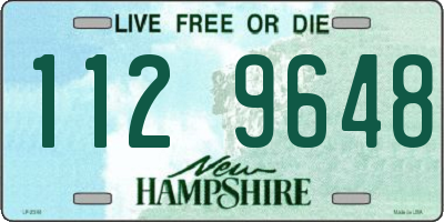 NH license plate 1129648