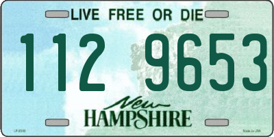 NH license plate 1129653