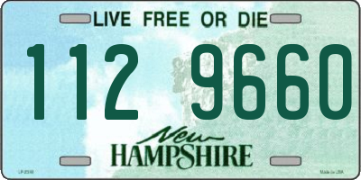 NH license plate 1129660