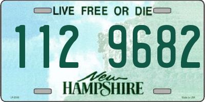 NH license plate 1129682