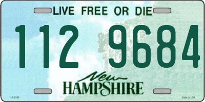 NH license plate 1129684