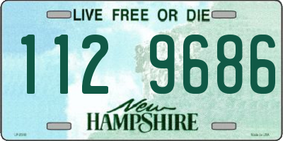 NH license plate 1129686