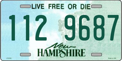 NH license plate 1129687