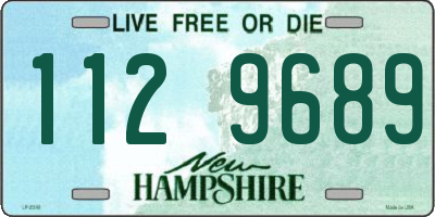 NH license plate 1129689