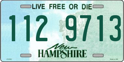 NH license plate 1129713