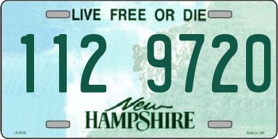 NH license plate 1129720