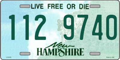 NH license plate 1129740