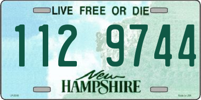 NH license plate 1129744