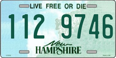 NH license plate 1129746