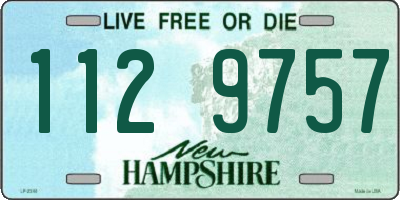 NH license plate 1129757